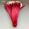 25-30Cm Faded Colorful Cock Tail Feathers Diy Handmade Performance Dance Decoration Crafts Clothing