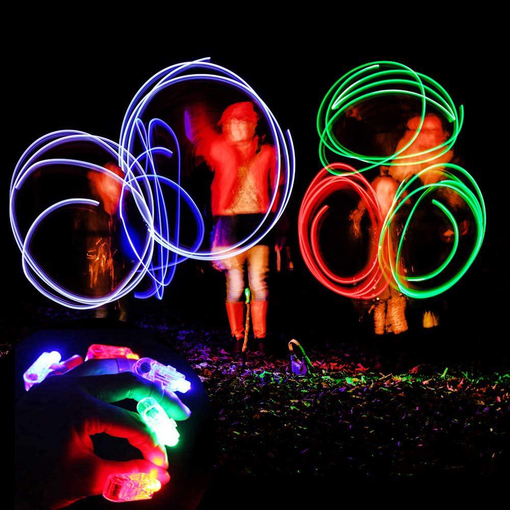 Flashlight Lamps Ring Lights for Raves Finger Lights Light-Up Toys Led Finger Lights Finger Ring