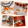 Large Pumpkin Ghost Face Shape Halloween Cat Toy with Bite Resistant Teeth Grinding New Cat Toy