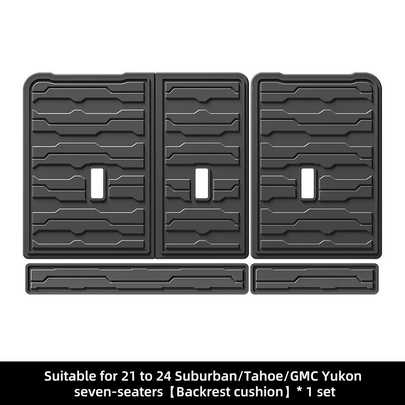 Экологичные коврики из ТПЭ для Chevrolet Suburban, Tahoe, GMC Yukon 2021-2024