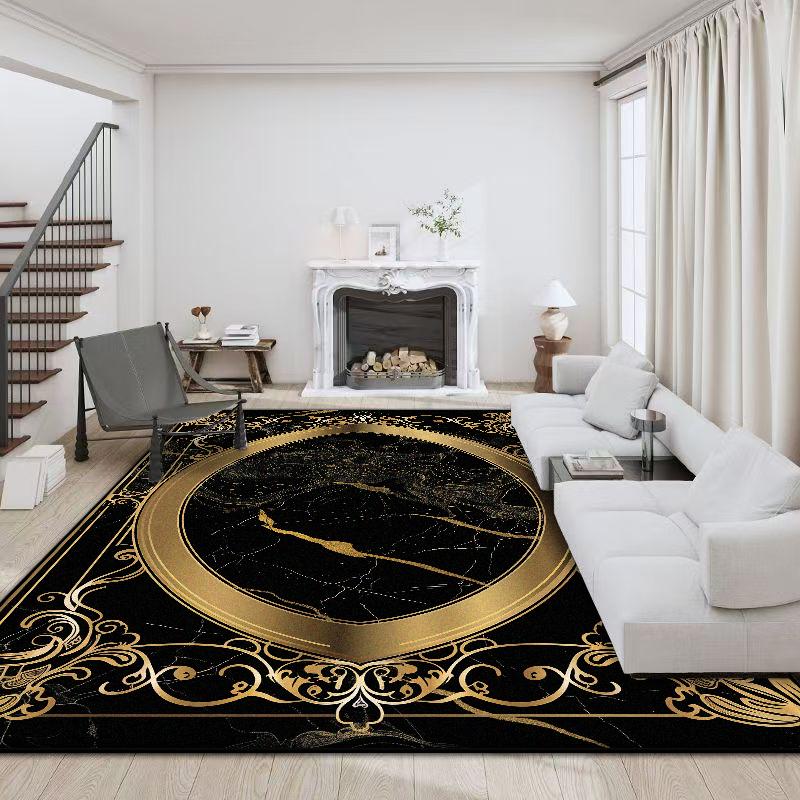 Современное украшение дома роскошный ковер гостиная противоскользящий большой ковер для комнаты мягкий коврик для дивана стола легкая чистка настраиваемый