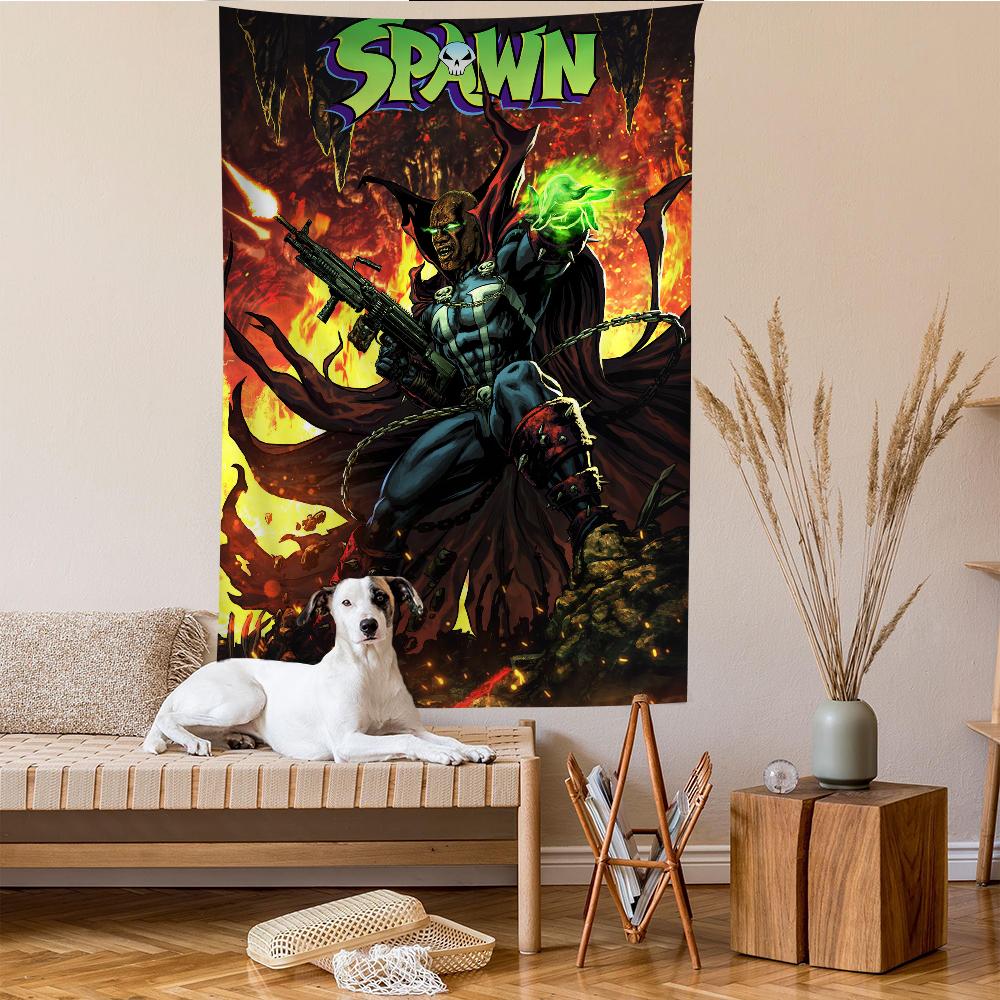 Хоррор Фильм SSpawn Подвесной Богемный Гобелен Богемные Настенные Гобелены Мандала Дешевый Хиппи Настенное Полотно