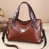 Simple Women's New Bag Large Capacity Handbag Women's Retro Commuting Fashionable and Versatile Single Shoulder