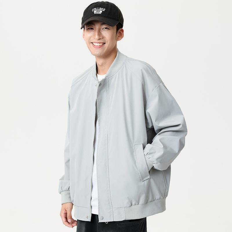 American Bomber Jacket Men's Spring and Autumn High-end Jacket High Street Baseball Jersey