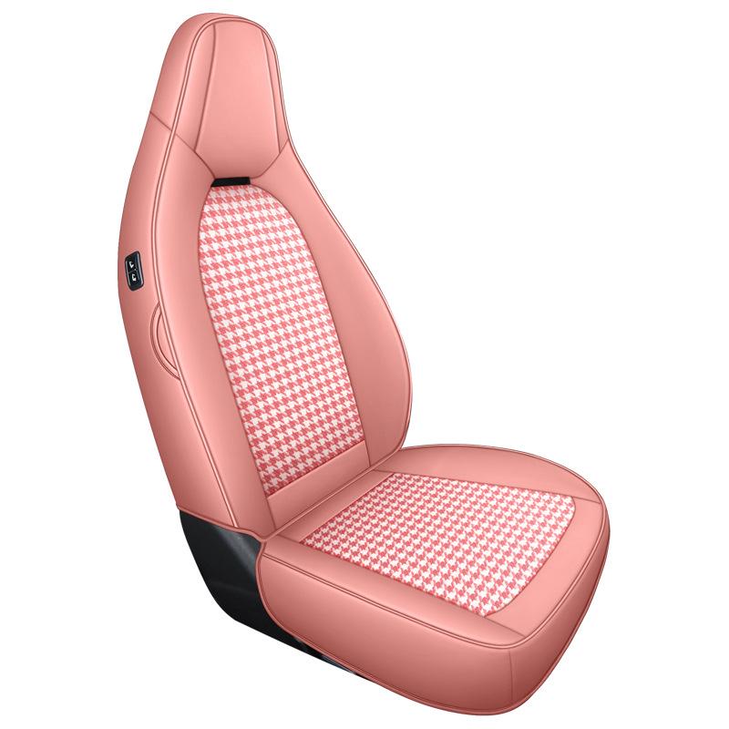 Чехол на сиденье из льна для электромобиля Chery eQ1, Полный обхват, Всесезонный