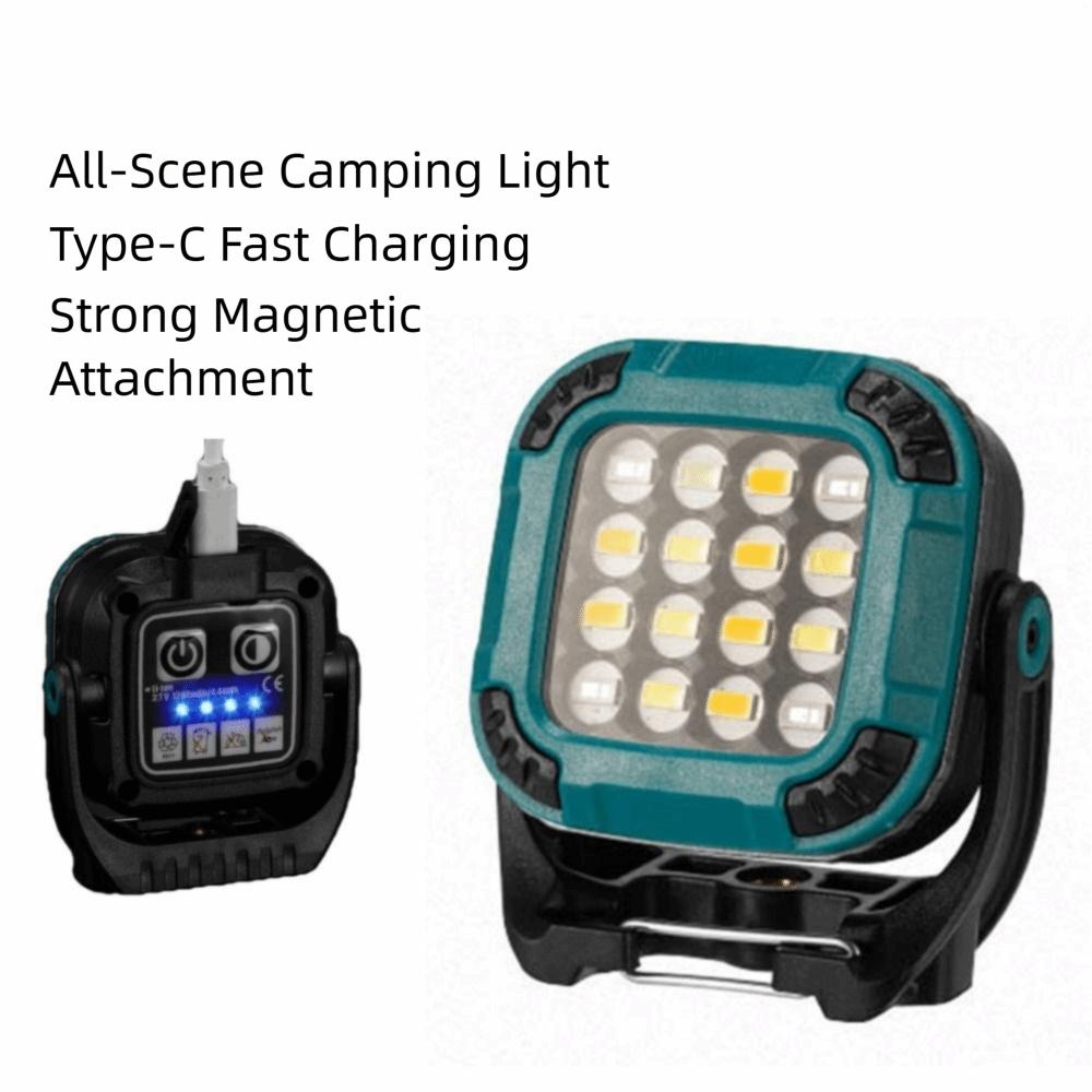 Super Bright Camping Led Work Light Portable Compact Mini Camping Light Cordless USB Rechargeable Outdoor Emergency Lantern