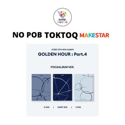 Выберите POB POCAALBUM Версия ATEEZ 13-й Мини-альбом GOLDEN HOUR Часть 4