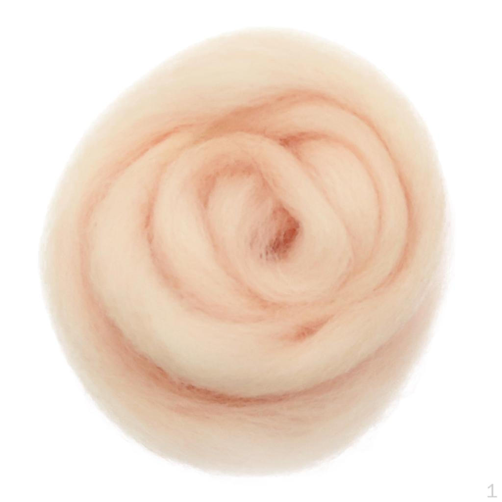 10г Топс из шерсти Ровинг Шерсть для валяния Волокно для валяния