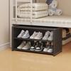 Dust Proof Cover Shoe Cabinet Space Saving Shoe Storage Shelf Portable Long Shoe Rack  Bedroom