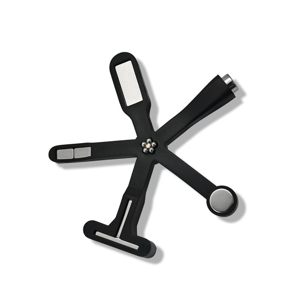 Магнит 6 в 1 для ногтей «кошачий глаз», магнитная палочка для нейл-арта «пентакль», новый магнитный инструмент для ногтей, для домашнего DIY