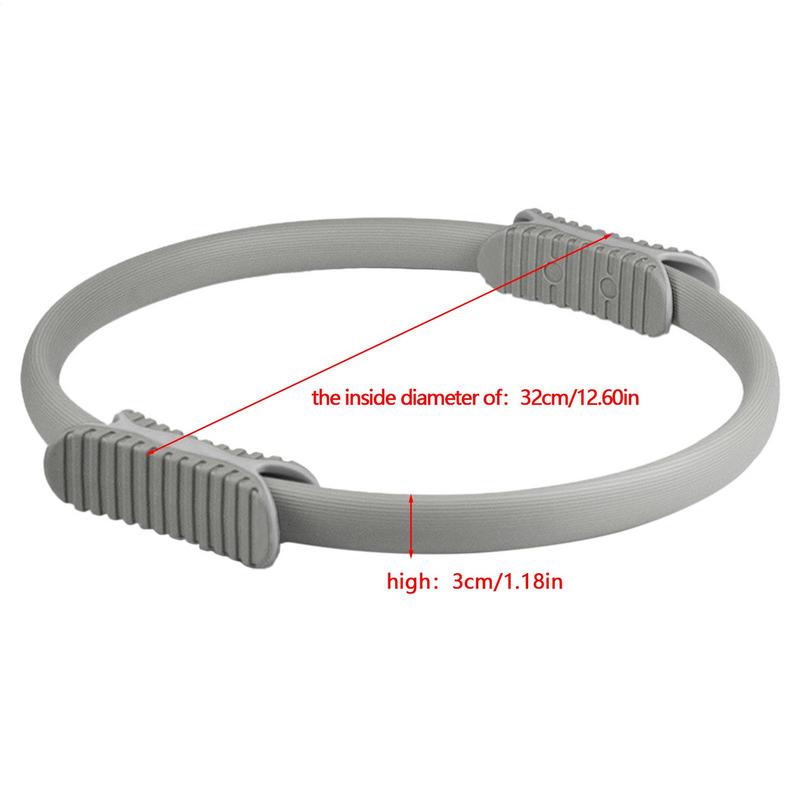 32см Круги Кольцо для пилатеса Йога Фитнес Кольцо Женщина Девушка Упражнения Дома Сопротивление Эластичность Йога Тренировка в зале Кольцо для пилатеса