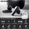 IRIS OHYAMA Wireless Earphones Bluetooth Active Noise Canceling ANC Earphones Up To 20 Hours of Continuous Playback IPX4 Waterproof Standard