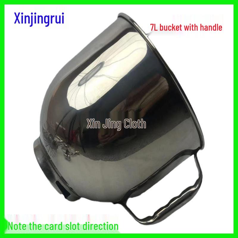 Многофункциональный кухонный комбайн из нержавеющей стали, 7 л: Свежее молоко, Взбивание яиц, Замешивание теста и Смесительная чаша.