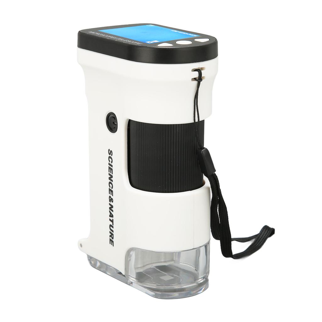 Карманный микроскоп 800X 2-дюймовый ЖК-цветной экран 2000 мАч аккумулятор многофункциональный портативный микроскоп для