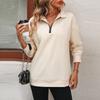 Women Tops Long Sleeve R-Neck Shirts Fall Fashion  Casual Business Tunic Blouses
