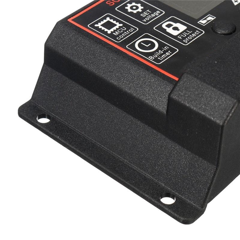 Контроллер солнечного зарядного устройства 10A-30A MPPT 12 В/24 В