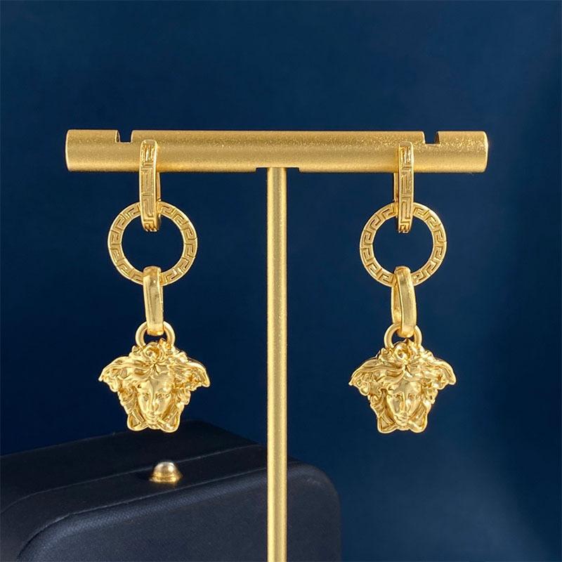 Такие как подвески, длинные круглые серьги, латунные ретро-серьги в виде медузы, серьги, мужские и женские модели.