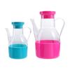 Plastic Transparent Gravy Boats with Handle Condiment Container Household Vinegar Bottle Soy Sauce