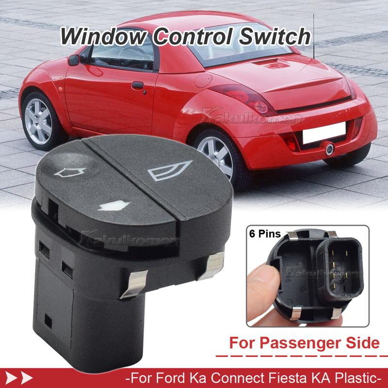 For Ford Fiesta Mk6 Fusion Puma Street Ka Tourneo Connect Transit Mk7 96Fg-14529-Ac Window Control Switch Button 96Fg14529Ac