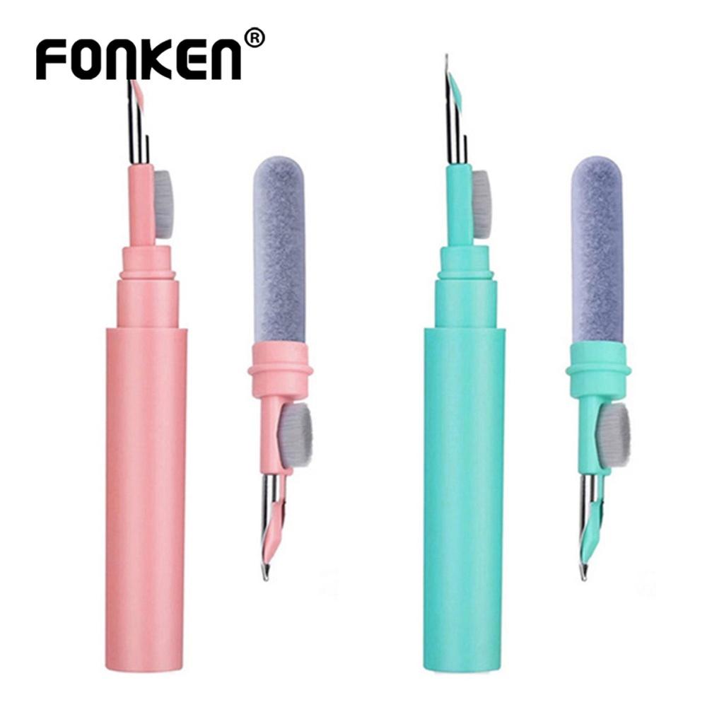 FONKEN Bluetooth Earphone Cleaner Kit for Earphone Case Cleaning Tool Brush Pen for Headset