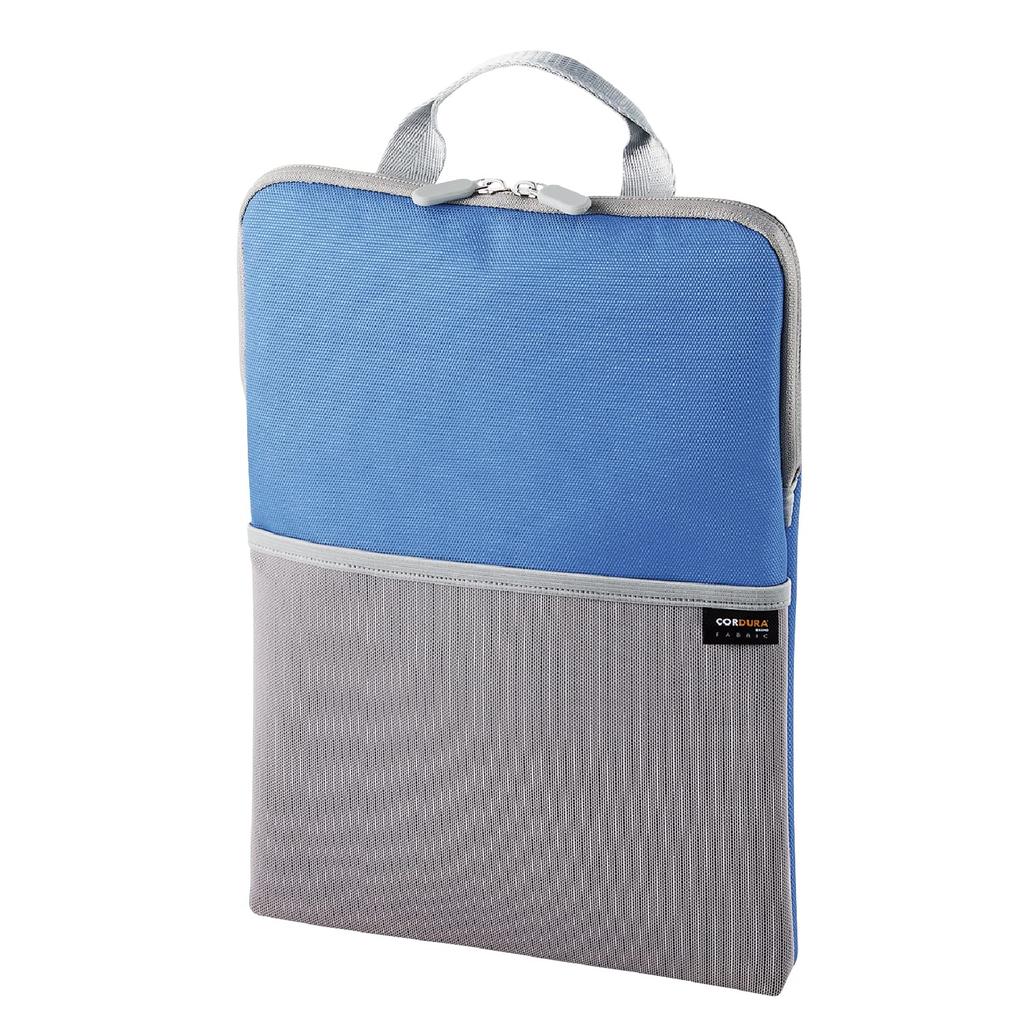 ELECOM Inch PC Case Tablet Case Antibacterial Water Repellent with Handle and Name Tag Blue ~11.6 CORDURA(R) BM-IBHABV11BU