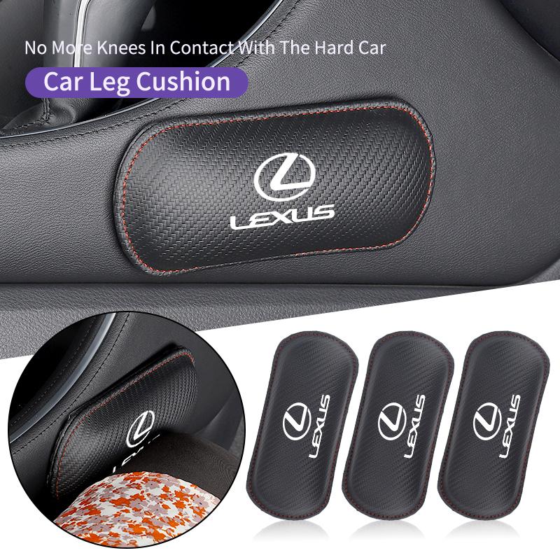 EAV3 2026 Hot Interior Stickers PU Leather Car Knee Cushion Knee Protective Pad Auto Interior For Lexus UX250h RX450h CT200h RX400h N