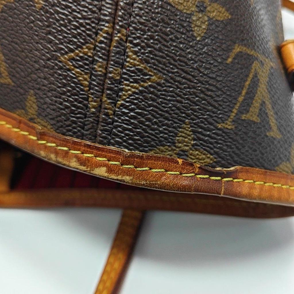 [Pre-Owned] Neverfull Mm Monogram Coated Canvas With Leather Trim Tote Bag - Fair #9Q8MQE