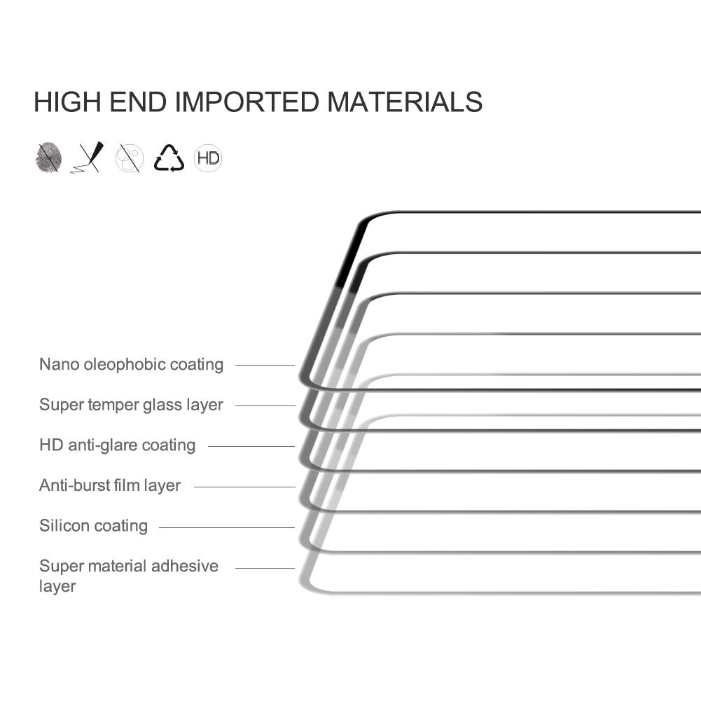 Для Poco M6 Pro Glass Nillkin CP + Pro полноэкранная защитная пленка из закаленного стекла