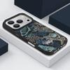 Модный Чехол В Морском Стиле С Рисунком Китов Для iPhone 17 16 Pro Max Роскошная Матовая Силиконовая Крышка С Текстурой Кожи Для iPhone 15 14 13 Pro Max 11 16e 17e