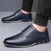 Fashion New Large Size 38-53 Pu Leather Dress Shoes for Men Designer Soft-soled Male Driving Shoes Fashion Solid Color Light Men's Shoes