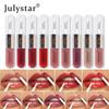 JULYSTAR Waterproof Lipstick Double Headed Lip Glaze Lasting No Fading Mirror Lip Gloss Female Cosmetic Lip Makeup Daily Makeup