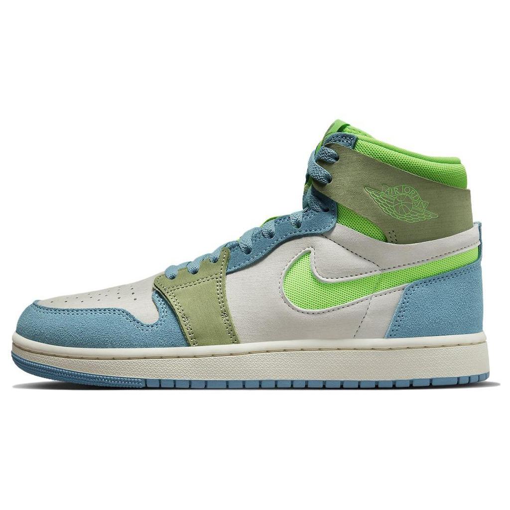 Jordan 1 High Zoom Air Cmft 2 University Blue Volt Женские DV1305-433