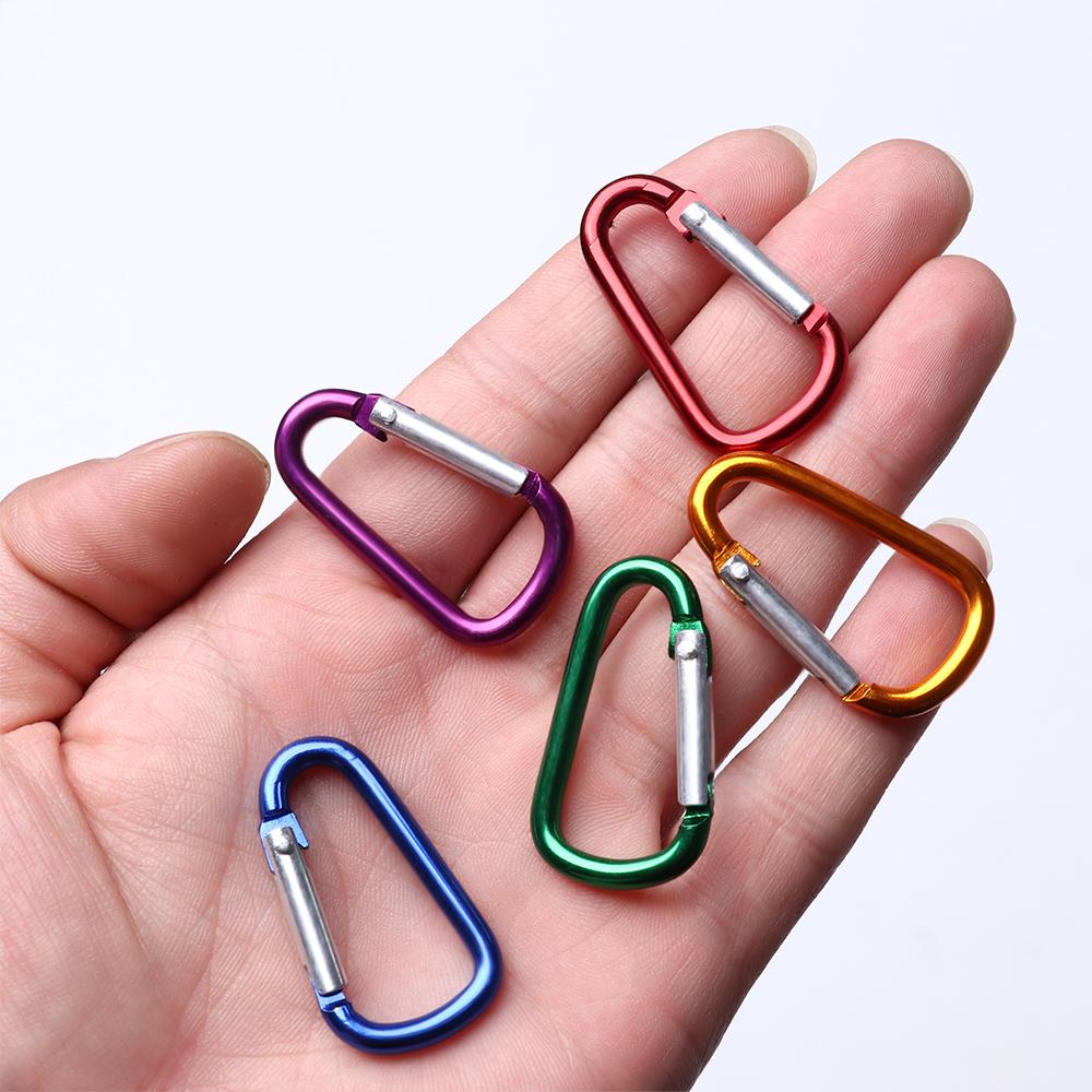 Sports Safety Equipment Camping Hiking Hook Climbing Buckles Buckle Keychain Alloy Carabiner
