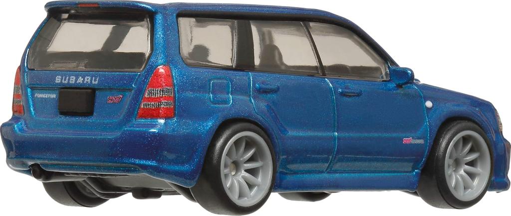 Hot Wheels Car Culture Modern Classics Subaru Forester STi Vehicle Toy Mini Car for Ages 3 and HRV74 Up, Blue,