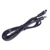 90 Degree DC5521 Male to Straight Head DC5521 Male Power Extension Cable Line for LED Light and Security Cameras 1m