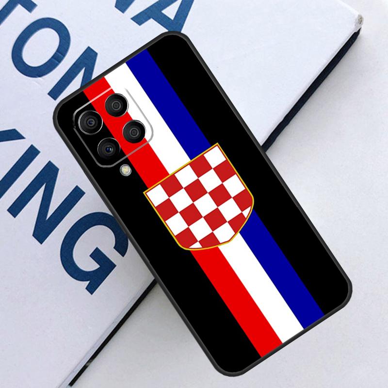 Croatia Passport Flag For Samsung Galaxy M21 M11 M31 M13 M33 M35 M53 M55 M15 M14 M34 M54 M12 M32 M52 M06 M16 Case