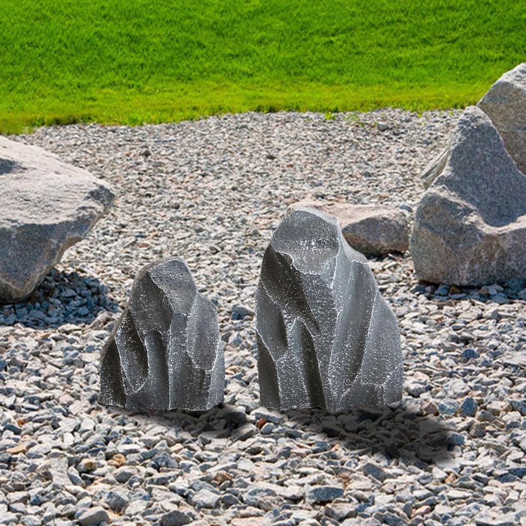 Artificial Rock, Decorative Stone, Lightweight, Versatile, Sculpture, Foam, Landscape Rock for Lawn, Patio, Parks, Yard, Balcony