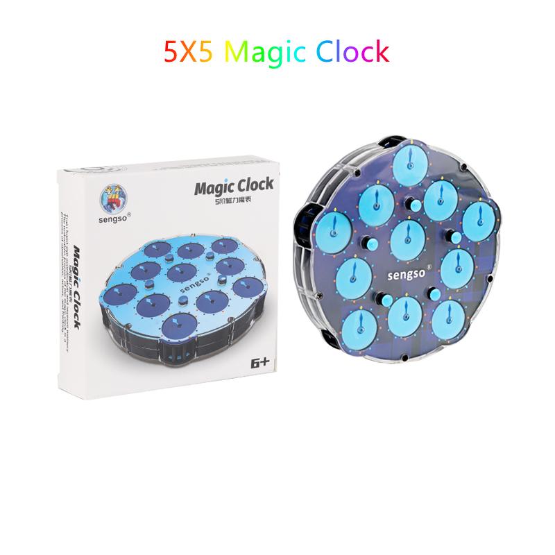Magnetic Magic Clock 3x3x3 Magic Clock 4x4 Magic Clock 5x5 Magic Clock 3x3 Magic Cube Clock Magnetic Speed Cube Clock Toy