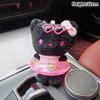 Winter Plush HelloKitty Keychain Scarf Kitty Dress Up Girl Birthday Gift Angel Shaped Kitty Cat Pendant Car Decoration Xmas Gift