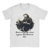 Mens T Shirt Bukowskis Wisdom T-Shirts Hip Hop Charles Bukowski  Beach Tee Shirt Vintage Casual Cotton Tops Birthday Gift