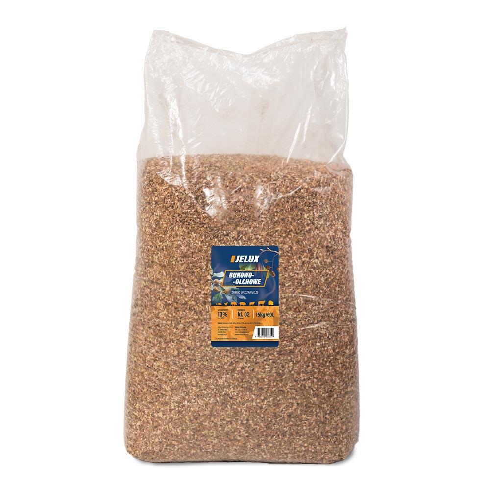 Zrębki Wędzarnicze Buk-Olcha Kl. 02 15Kg