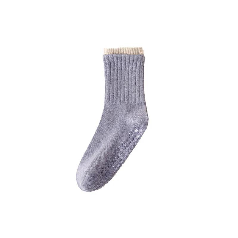 Профессиональные носки для йоги, женские силиконовые противоскользящие носки для фитнеса, пилатеса, дышащие хлопковые носки для тренировок в помещении, танцев, спорта