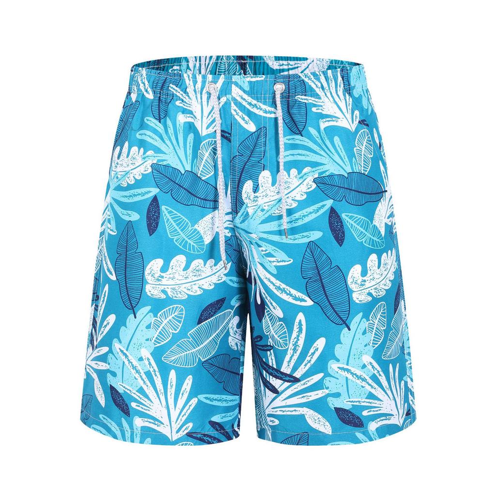Men's Quick-Dry Beach Shorts: Summer Seaside Swim & Sports, Loose Five-Point Pants for Couples