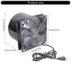 5V USB Cable Brushless Duct Ventilation Exhaust Fan for 3D Printer Enclosures Cooling Fan for Heat and Fume Ventilation
