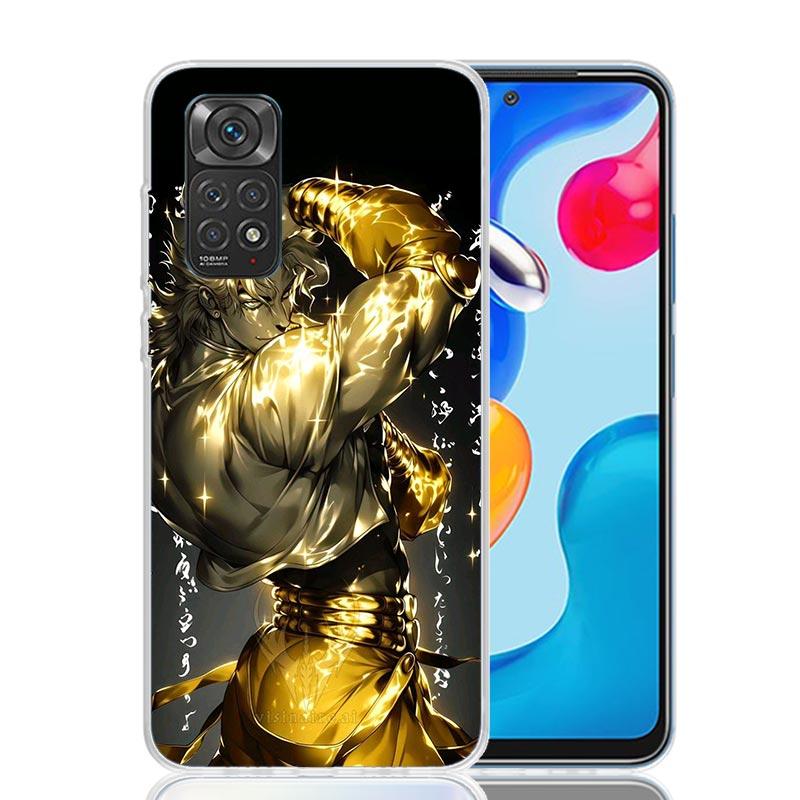 Чехол для телефона JoJo Adventure Dio Diego Brando для Xiaomi Redmi Note 15 14 13 12S 12 Pro Plus 11S 11E 11 11T 10S 10 Арт Мягкий Рисунок