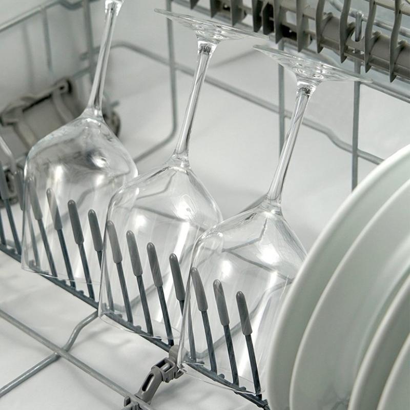 100Pcs Dishwasher Rack Caps Tip Cover Cap Flexible Round End Cap Protective Sleeves For Sharp Article To Prevent Collision Cover