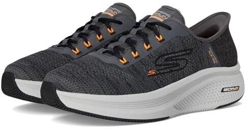 Кроссовки Skechers Hands Free Slip-ins Go Run Elevate 2 0 Steady Motion Sneaker темно-серые