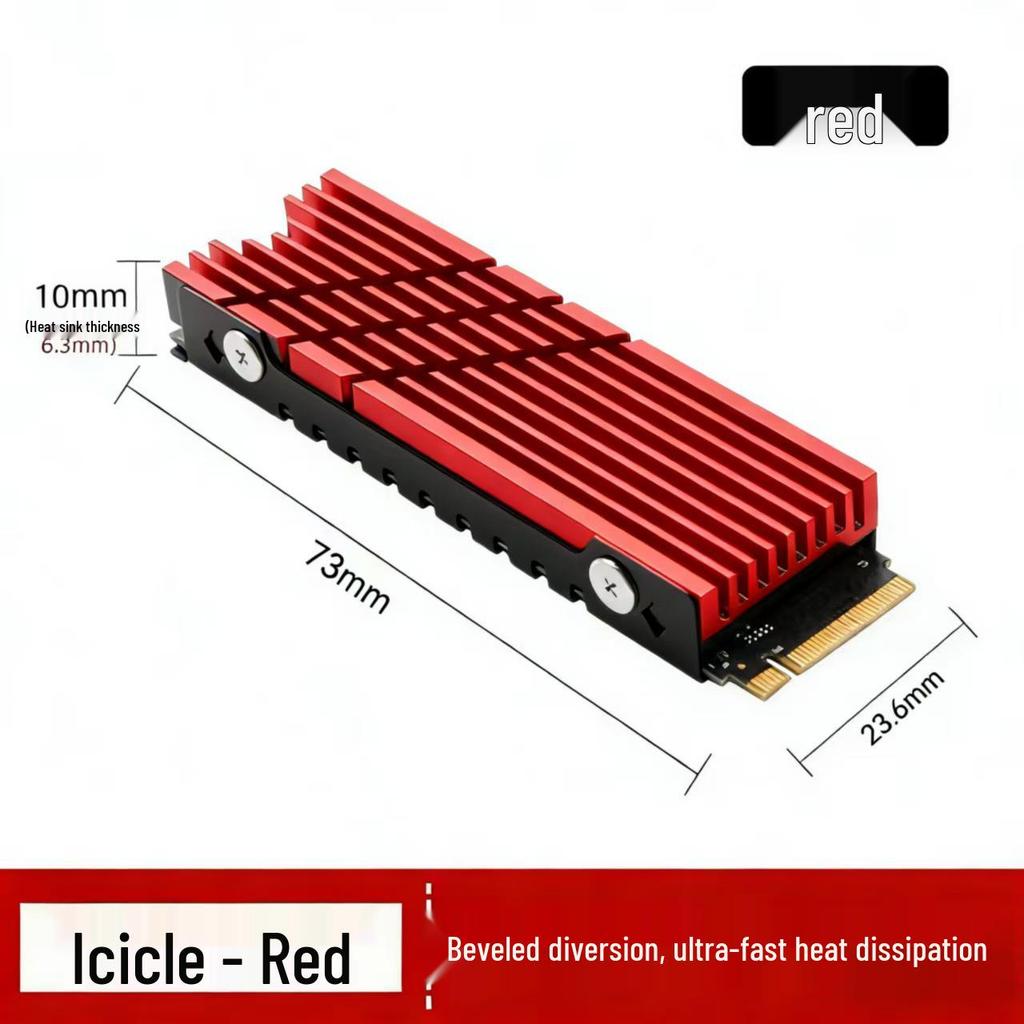 Охладитель SSD Iceberg M2 Pro: Поддерживает твердотельные накопители PS5 2280 NVMe M.2