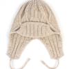 Универсальная химия Твист Шерсть Бежевая Шапка-ушанка