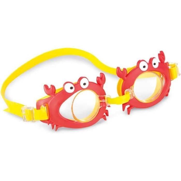 Lunettes De Natation - INTEX - Fun Goggles - Assortiment De Couleurs - Enfant - Sport